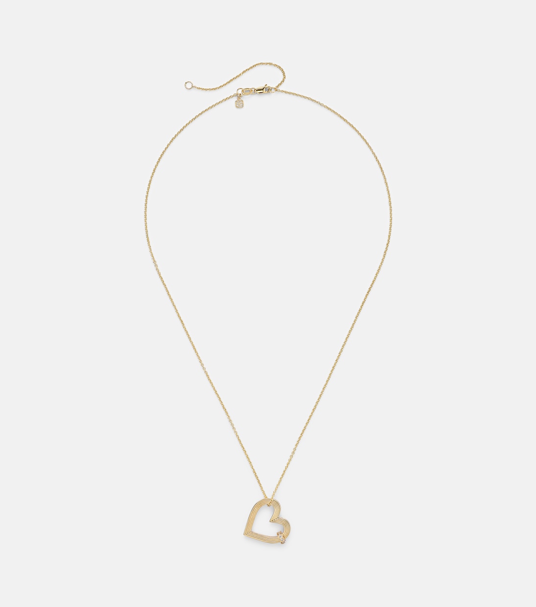 14kt gold (585/1000) necklace with diamonds | Sydney Evan