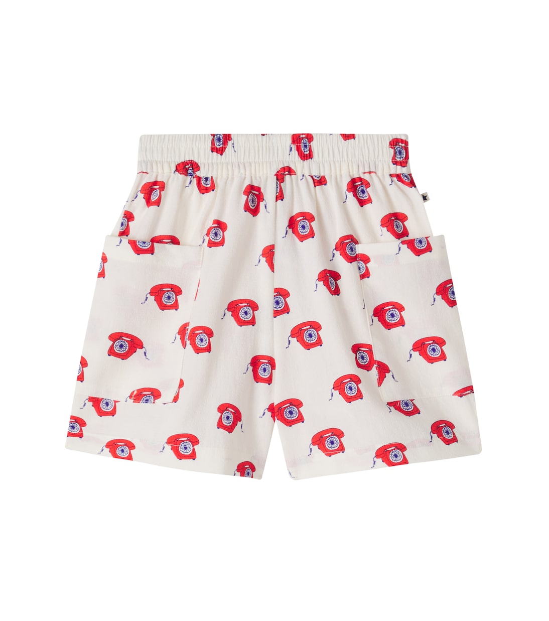 Printed cotton shorts | Bonton