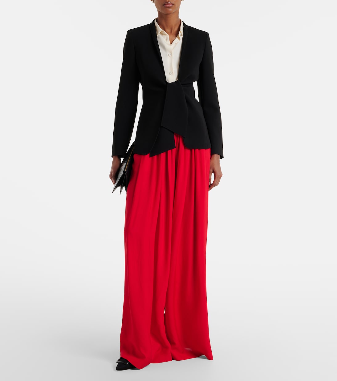 Vannesa pleated palazzo pants | Ralph Lauren Collection