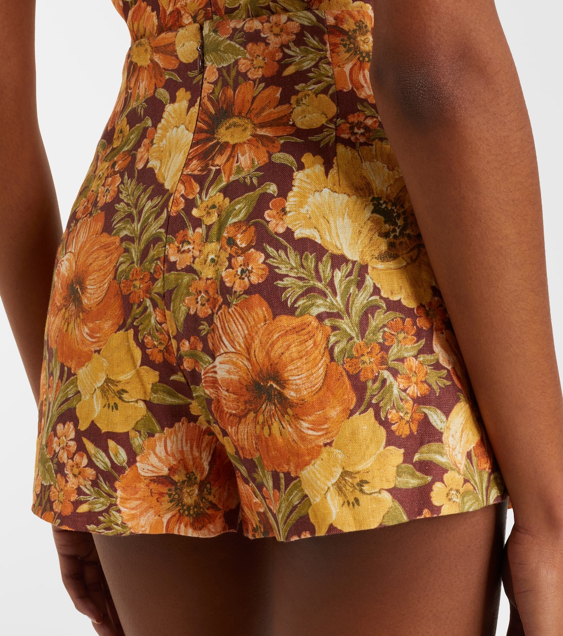 Shorts Lila aus Leinen | Faithfull