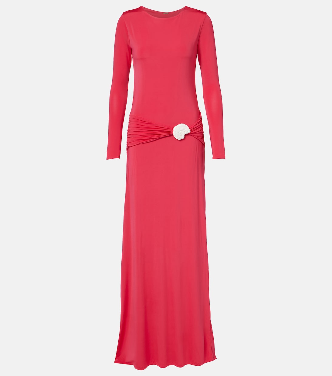 Eres gathered jersey maxi dress | Cala de la Cruz