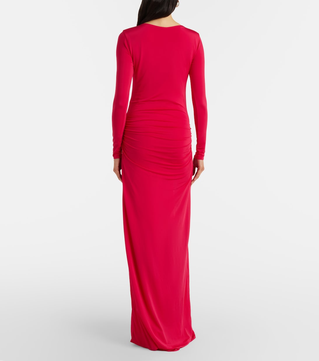 Eres gathered jersey maxi dress | Cala de la Cruz