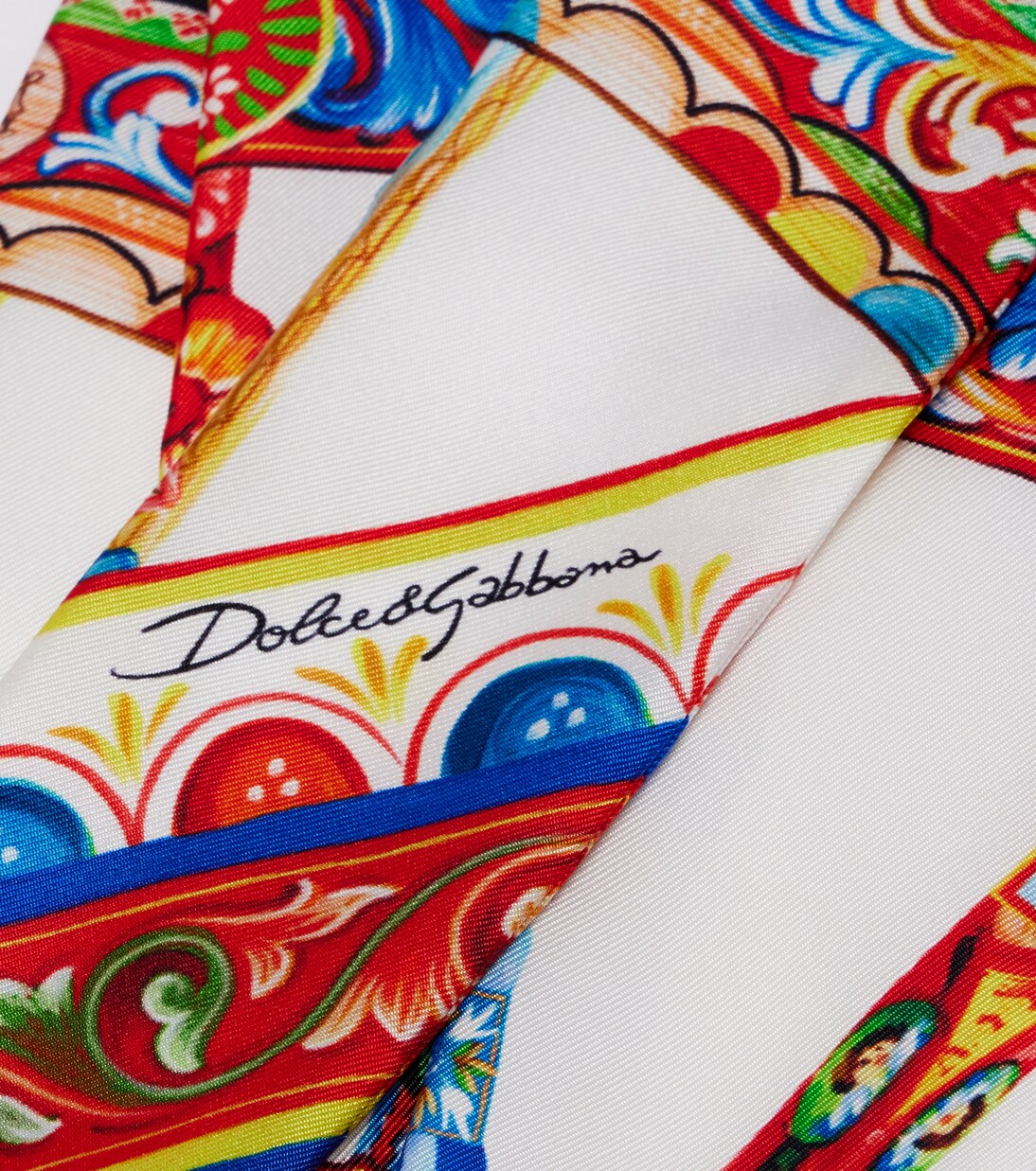 Sciarpa Carretto in twill di seta | Dolce&Gabbana
