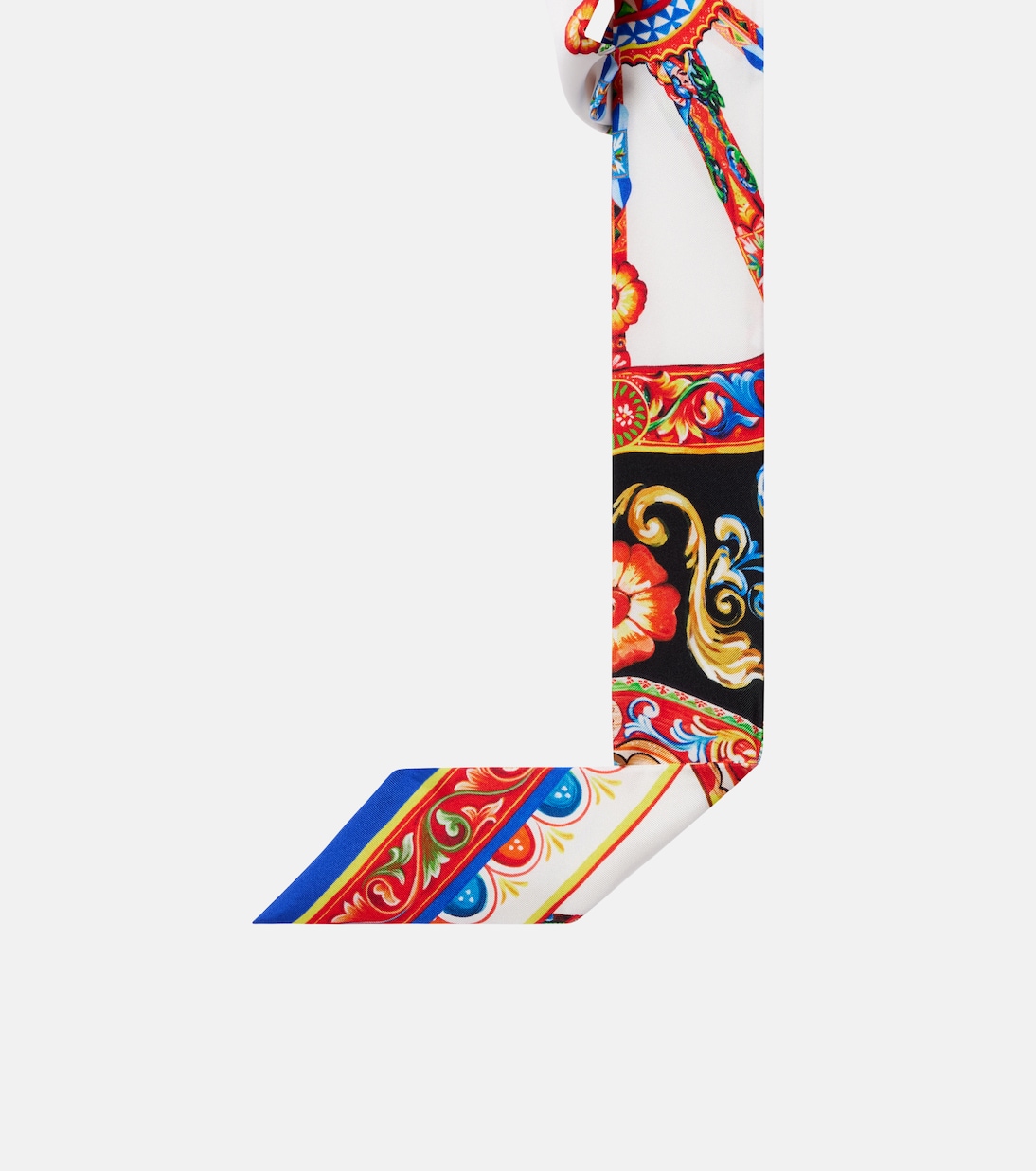 Sciarpa Carretto in twill di seta | Dolce&Gabbana