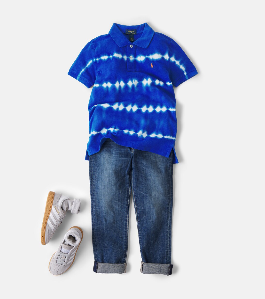 Tie-dye cotton polo shirt | Polo Ralph Lauren Kids