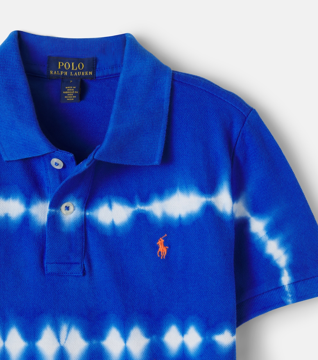Tie-dye cotton polo shirt | Polo Ralph Lauren Kids