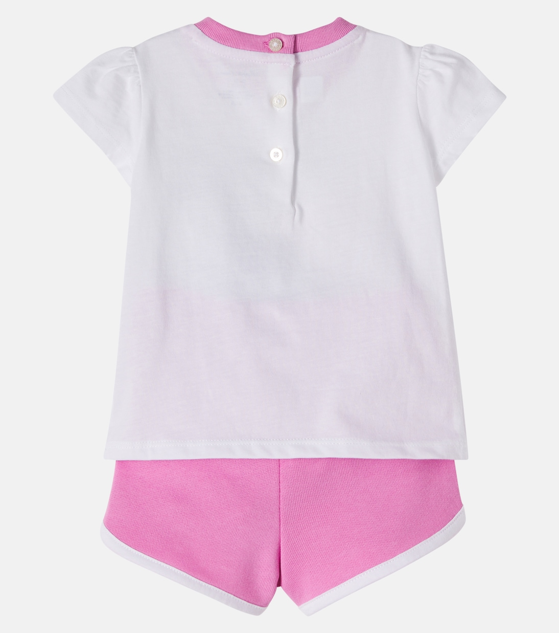 Baby Polo Bear cotton T-shirt and shorts set | Polo Ralph Lauren Kids