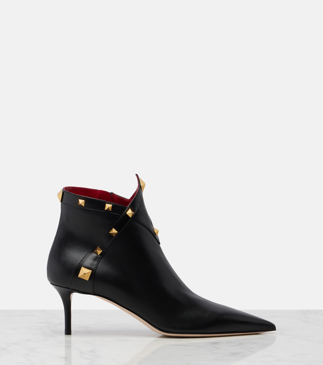 Studdy leather ankle boots | Valentino Garavani