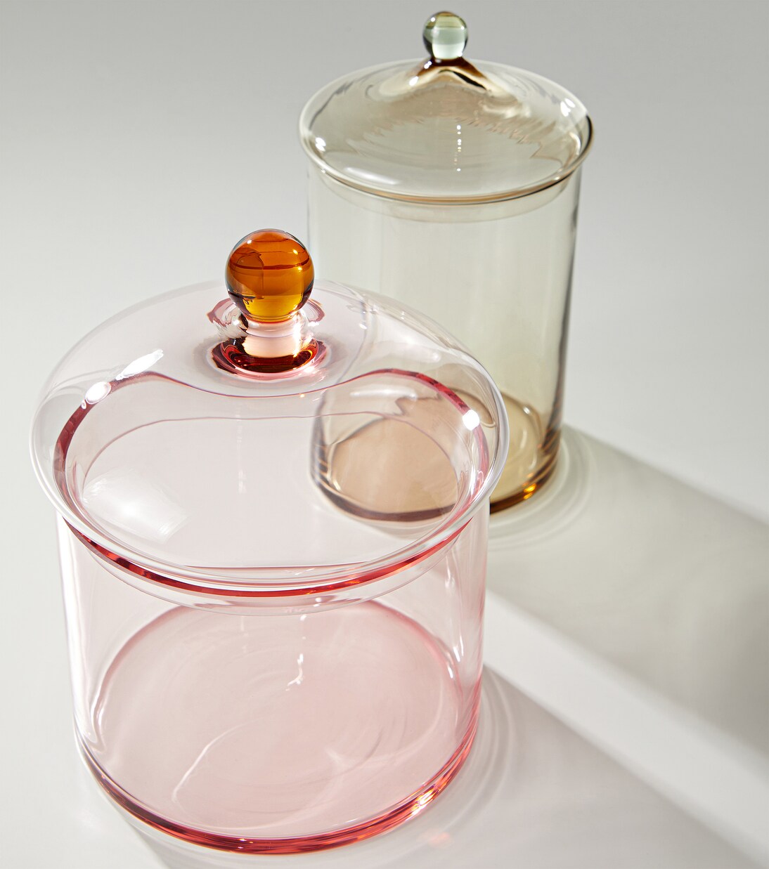 Noam Short glass jar | Akua Objects