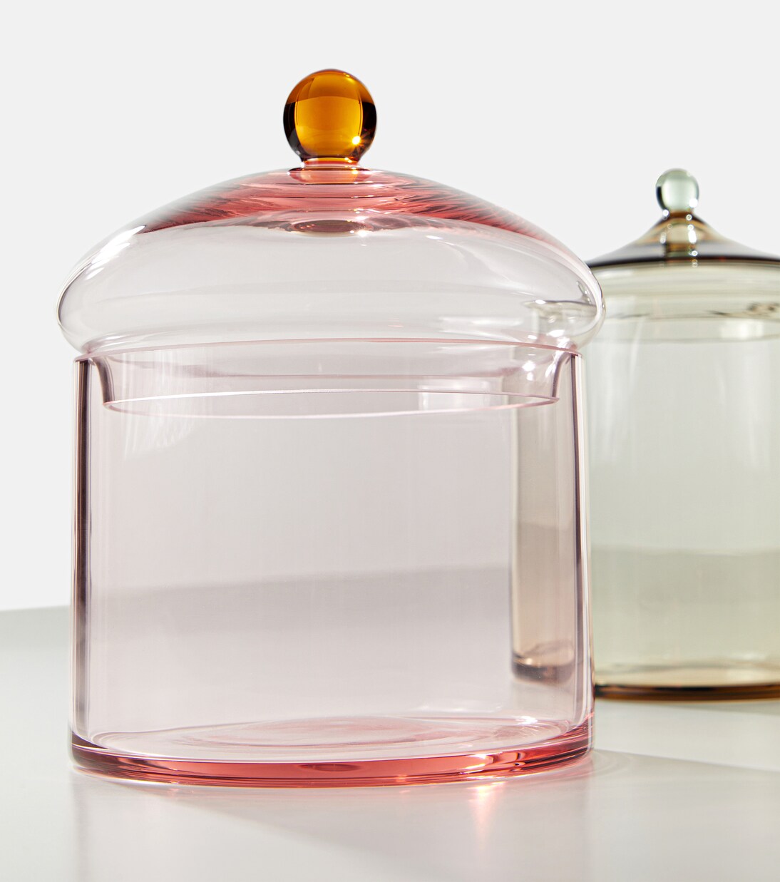Noam Short glass jar | Akua Objects