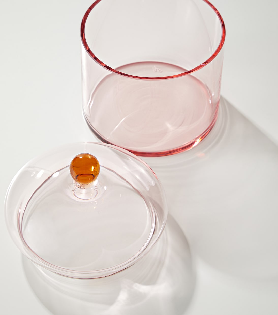 Noam Short glass jar | Akua Objects