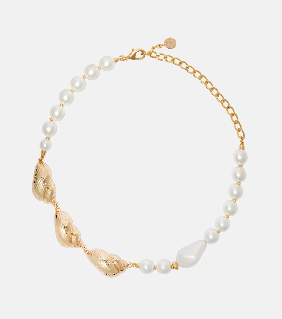 Faux pearl-embellished necklace | Self-Portrait