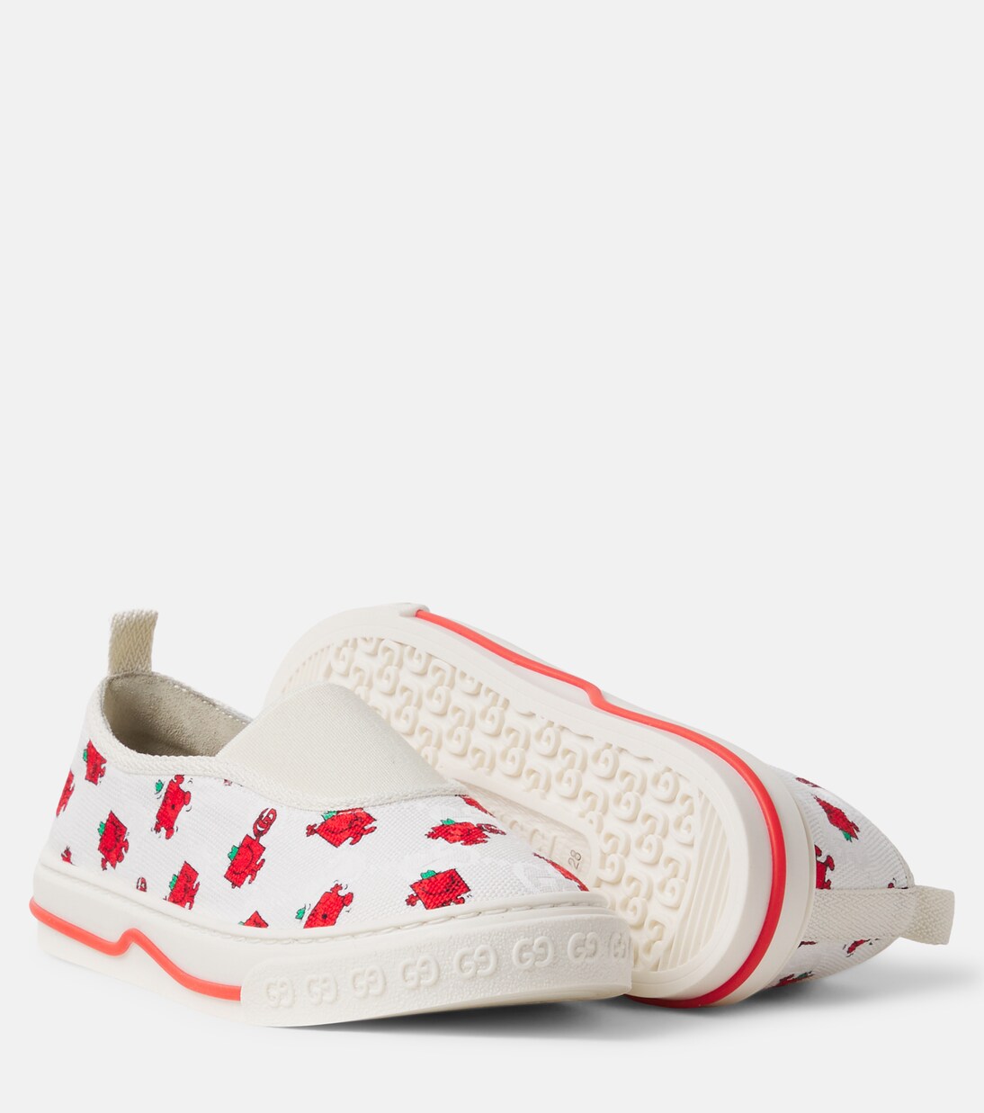 Printed slip-on sneakers | Gucci Kids
