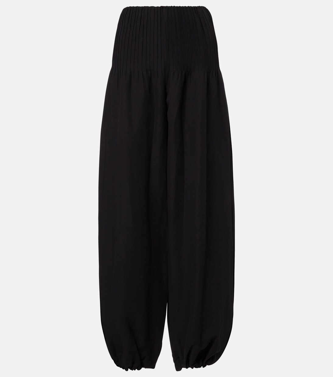 Pantalon ballon en coton et lin | Vince