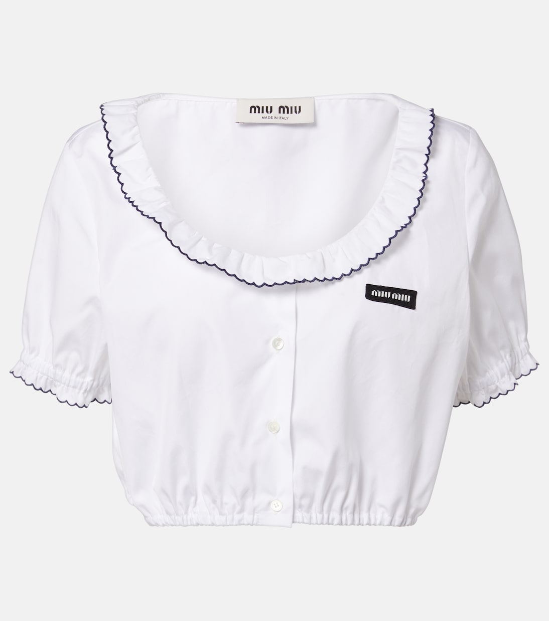 Top court en coton  | Miu Miu