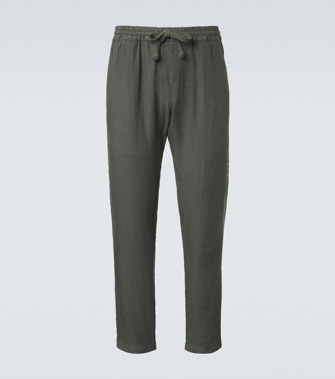 Linen straight pants | Fedeli