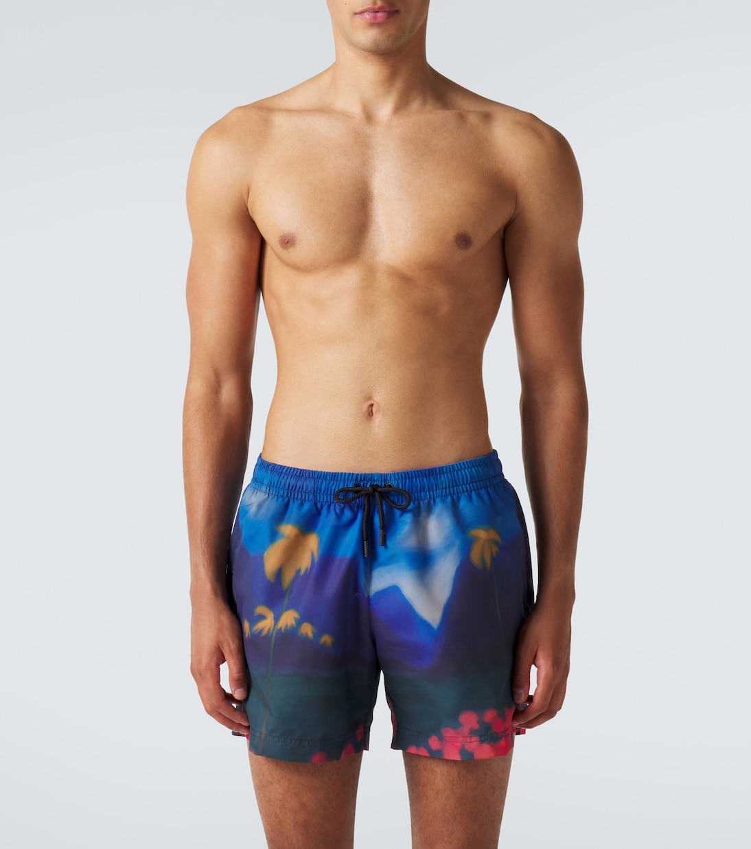 Printed swim trunks | Commas