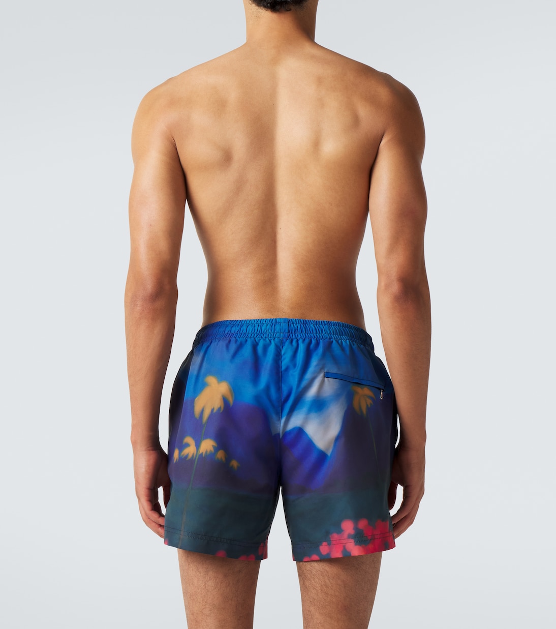 Printed swim trunks | Commas