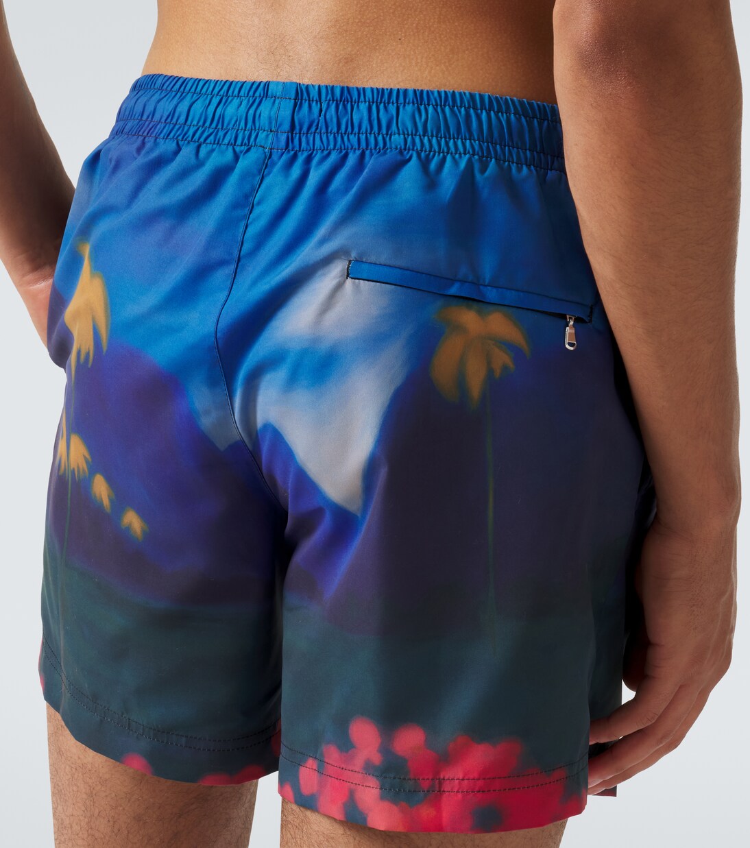 Printed swim trunks | Commas