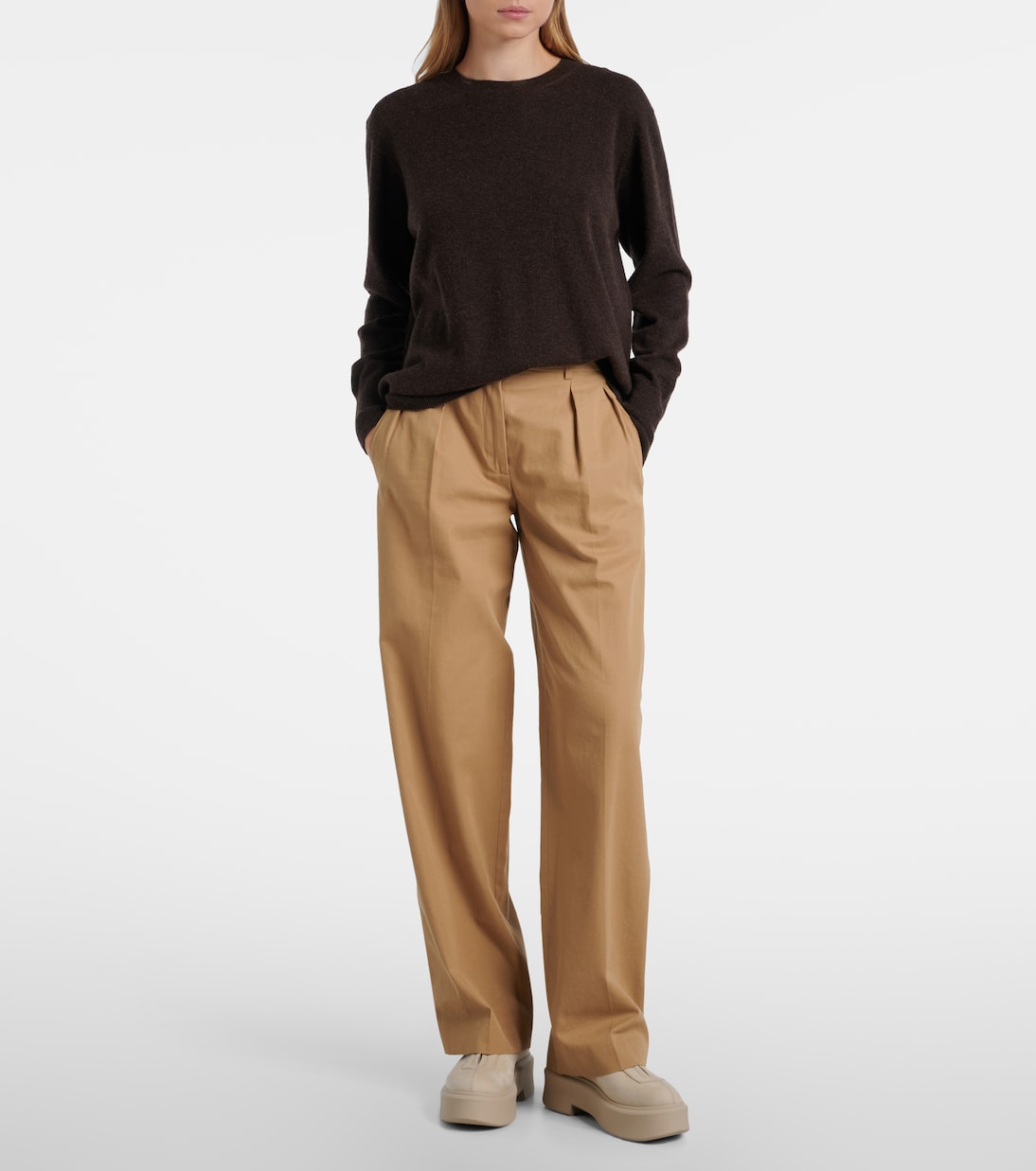 Zipped 1 leather ankle boots | The Row