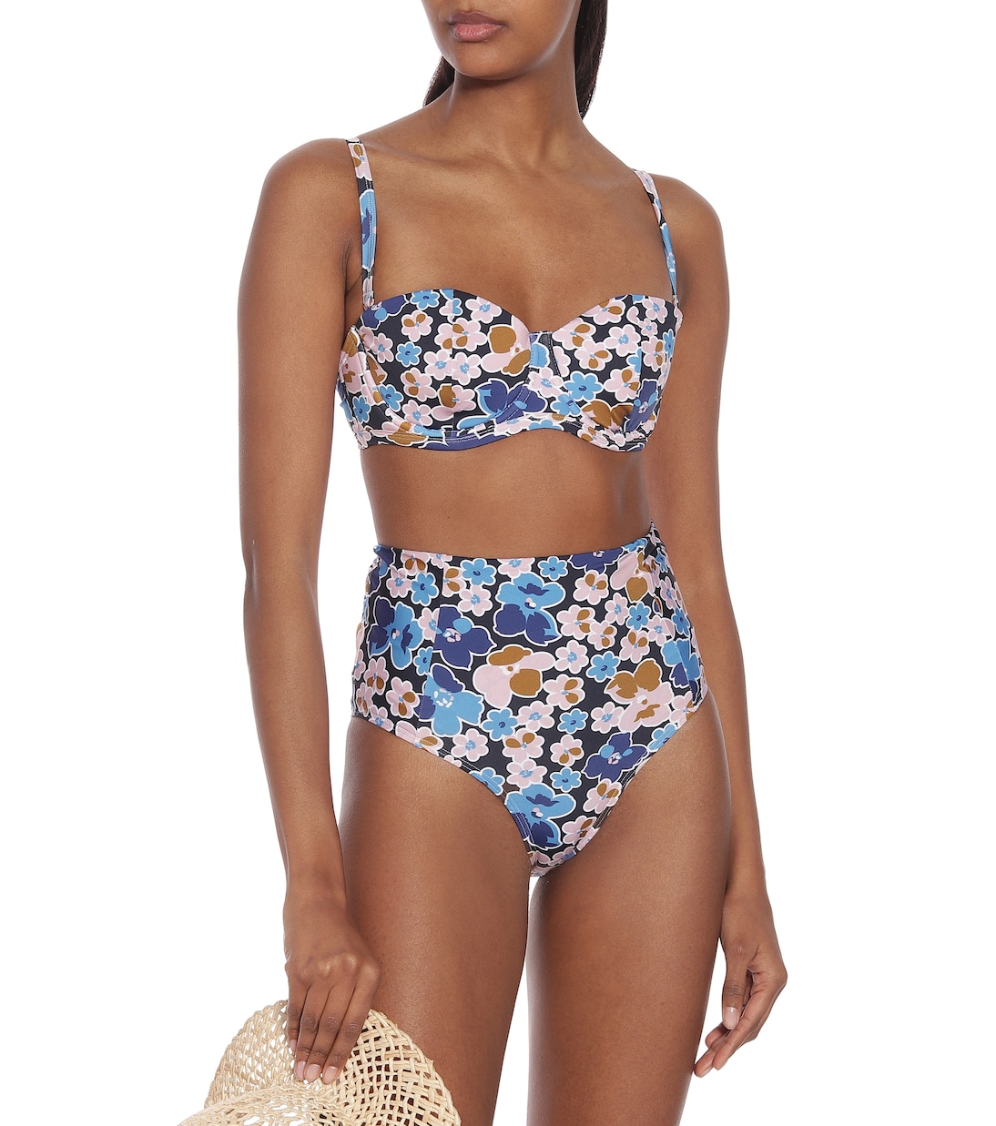 Haut de bikini The Madonna imprimé | Alexandra Miro