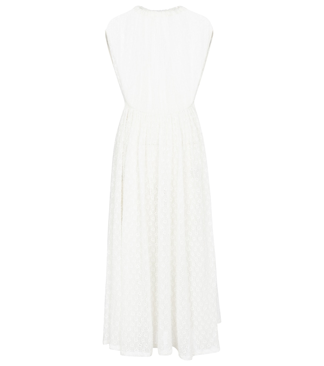Robe midi en coton mélangé | Jil Sander