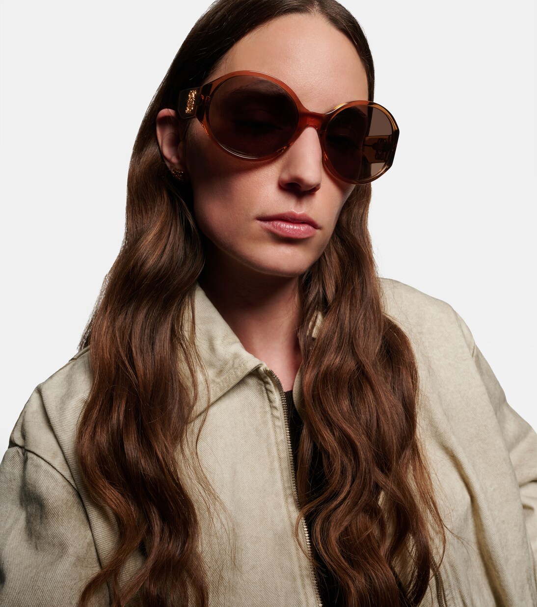 Anagram round sunglasses | Loewe