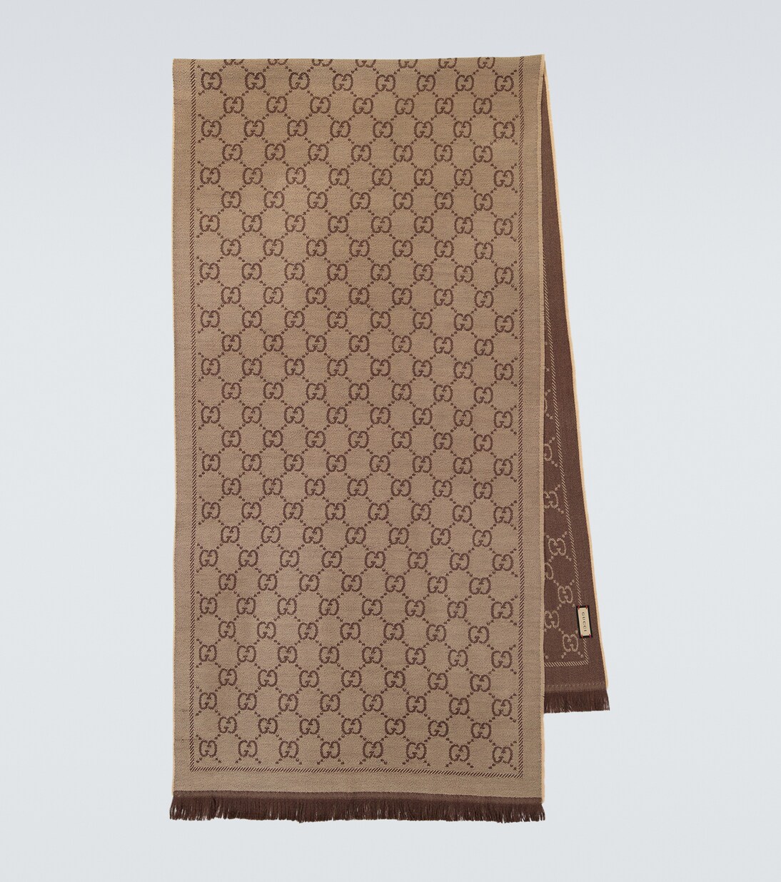 GG wool jacquard scarf | Gucci