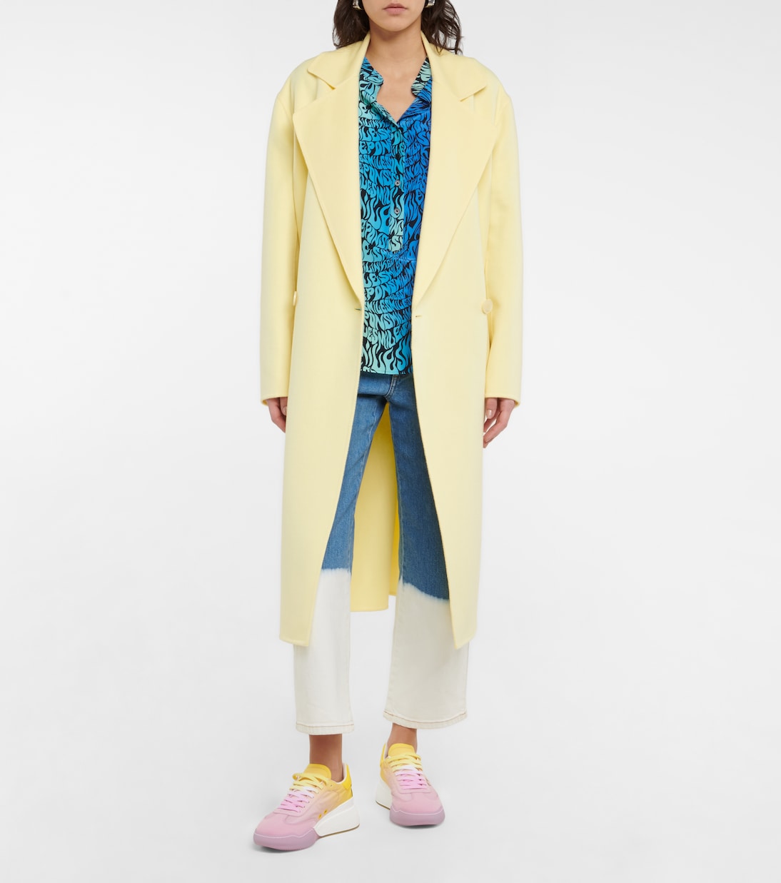 Bedruckte Bluse aus Seide | Stella McCartney