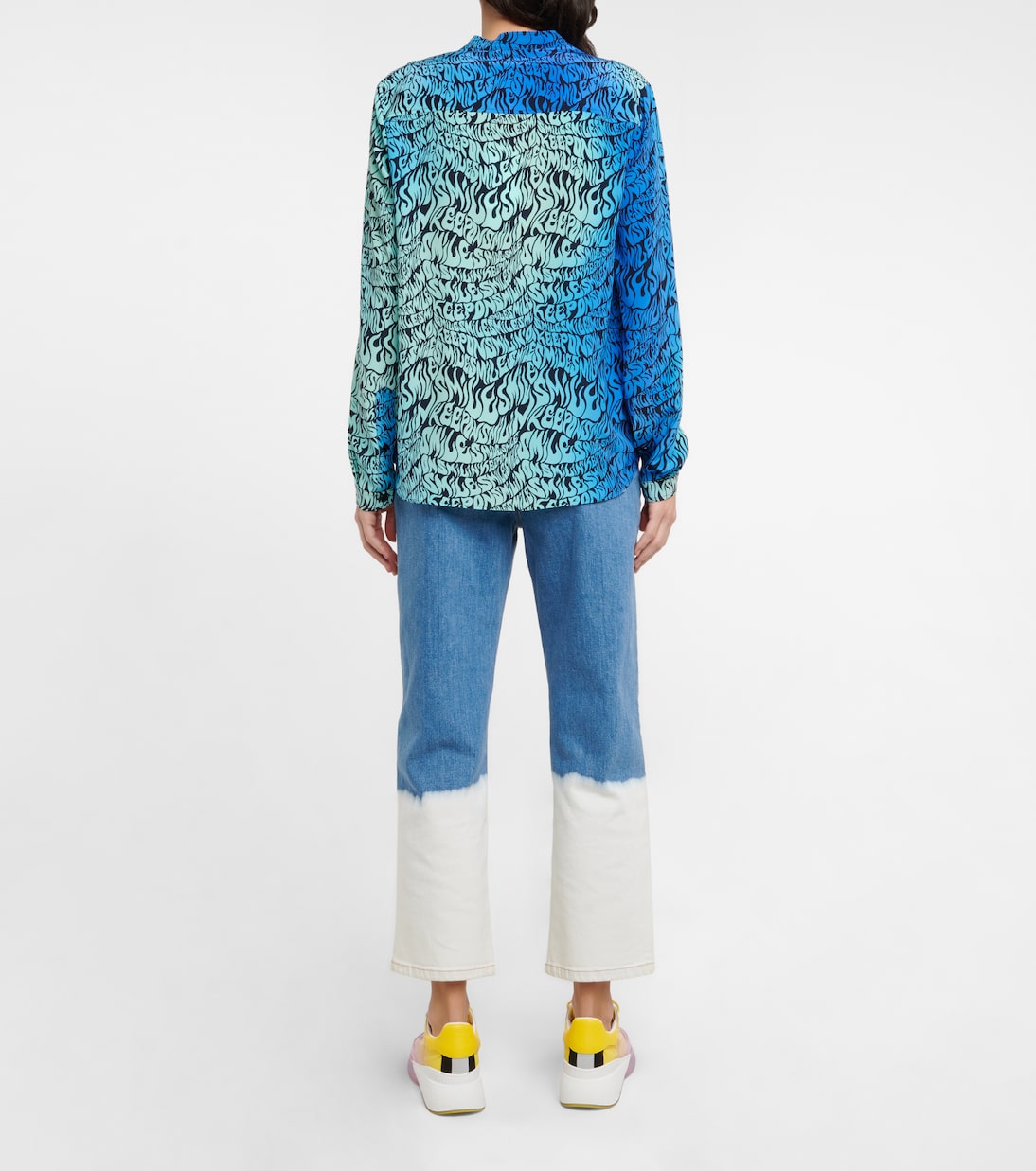 Bedruckte Bluse aus Seide | Stella McCartney