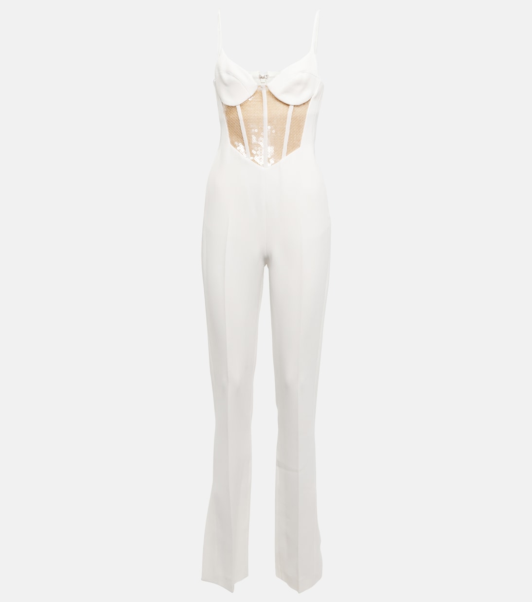 Sequined cutout cady jumpsuit | David Koma