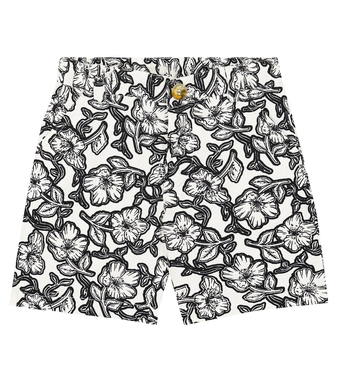 Baby Clovis floral cotton shorts | Bonpoint