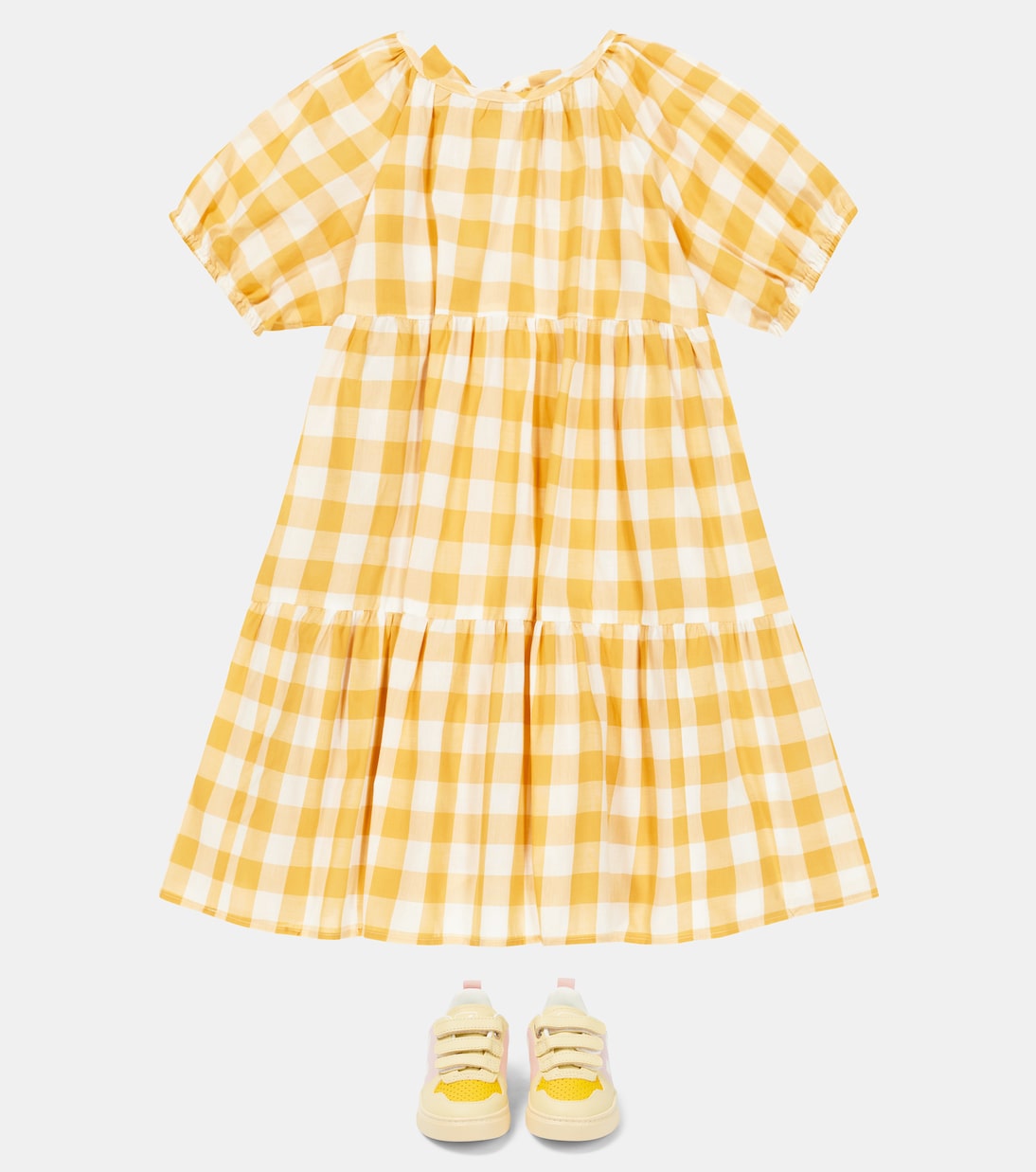 Gingham cotton dress | Paade Mode