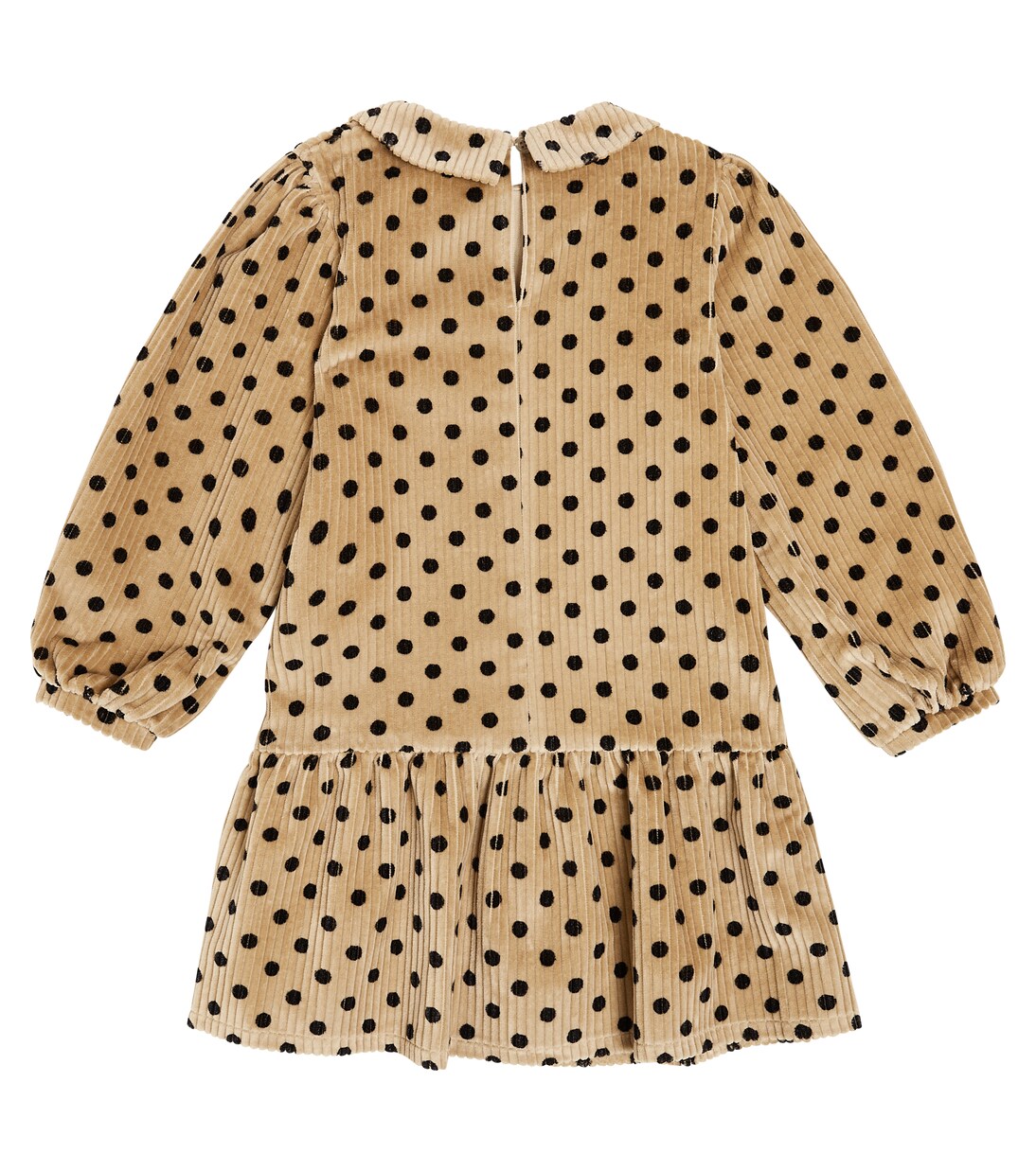 Polka-dot cotton corduroy dress | Paade Mode