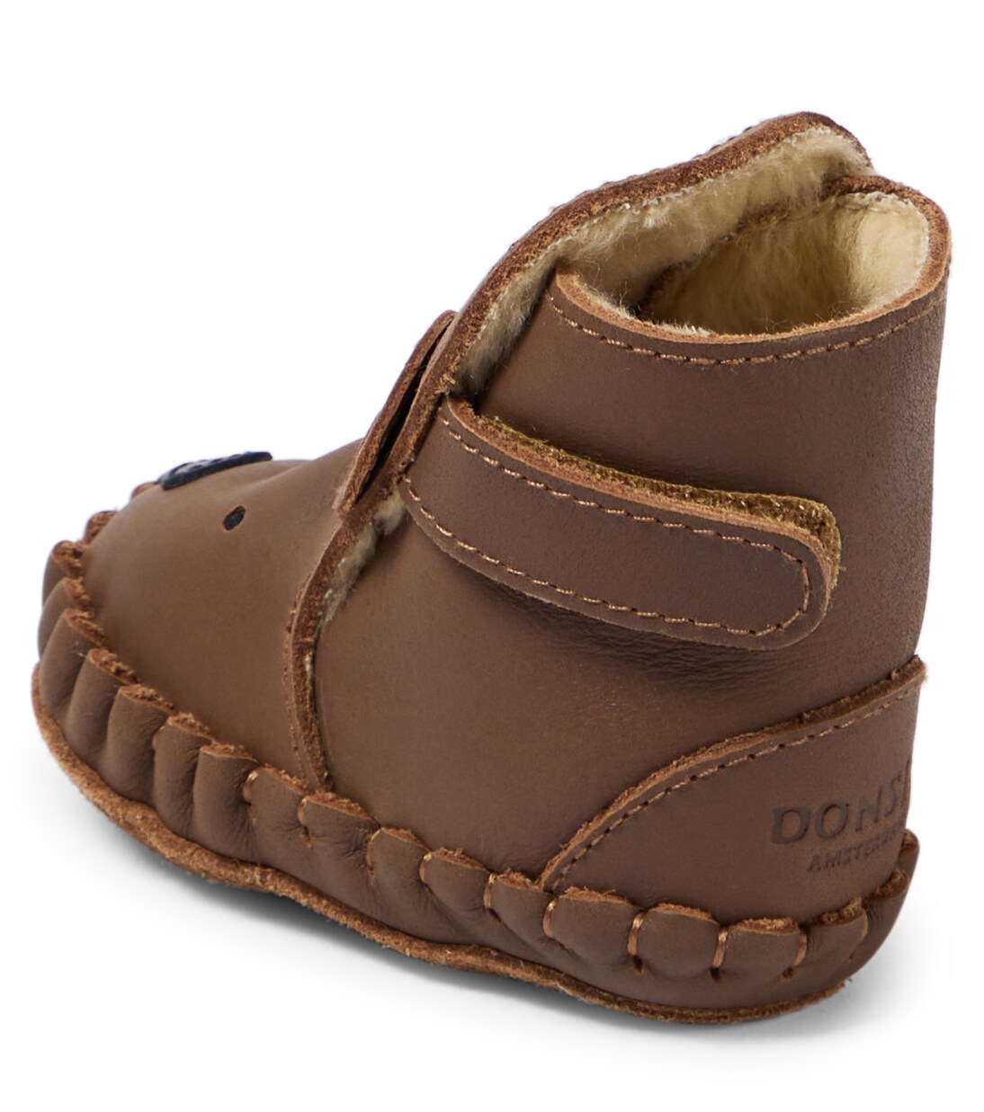 Baby Kapi Bear leather booties | Donsje