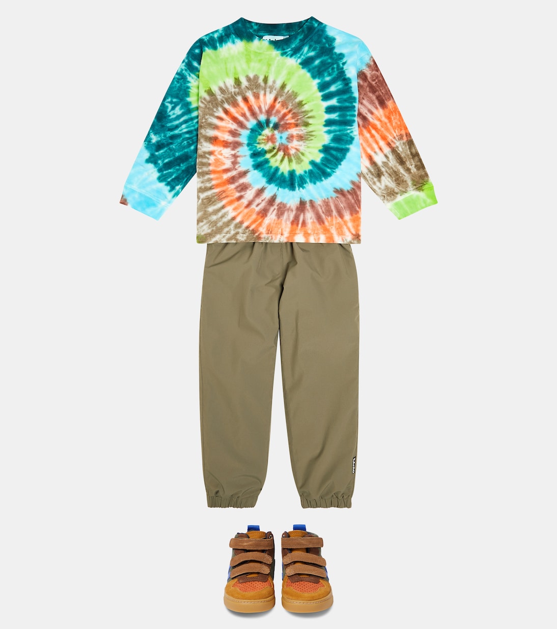 Rube printed cotton T-shirt | Molo