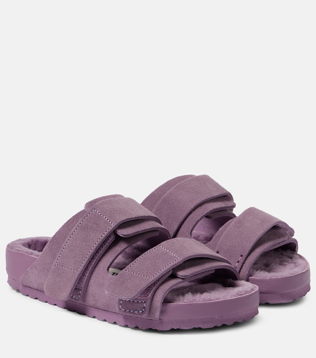 X Tekla Pantoletten Uji aus Veloursleder | Birkenstock 1774