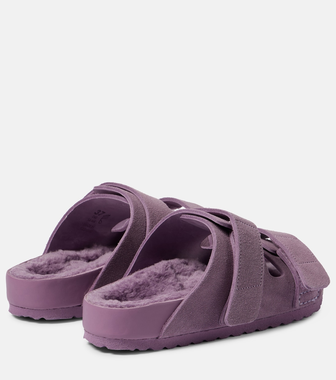 X Tekla Pantoletten Uji aus Veloursleder | Birkenstock 1774