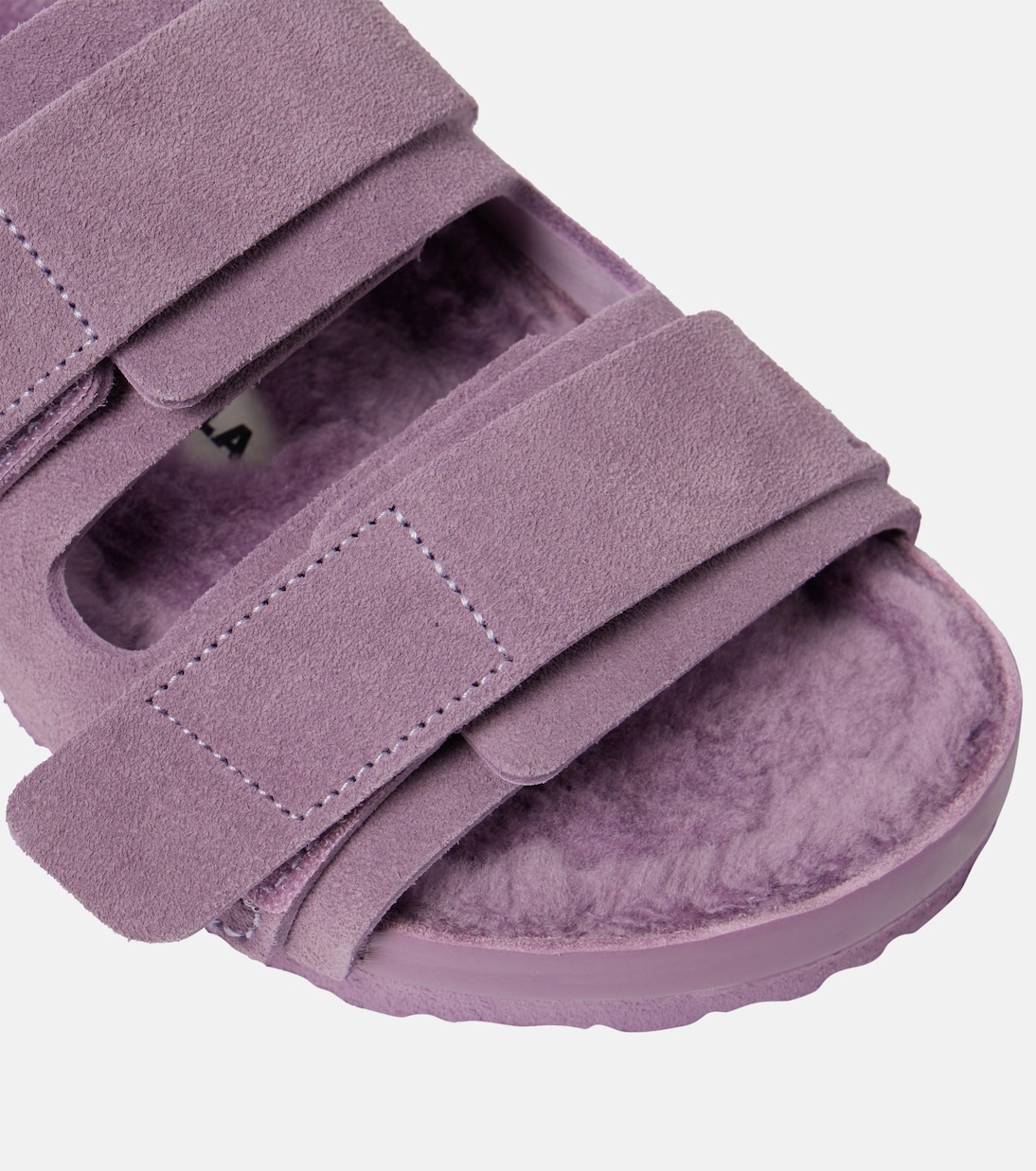 X Tekla Pantoletten Uji aus Veloursleder | Birkenstock 1774