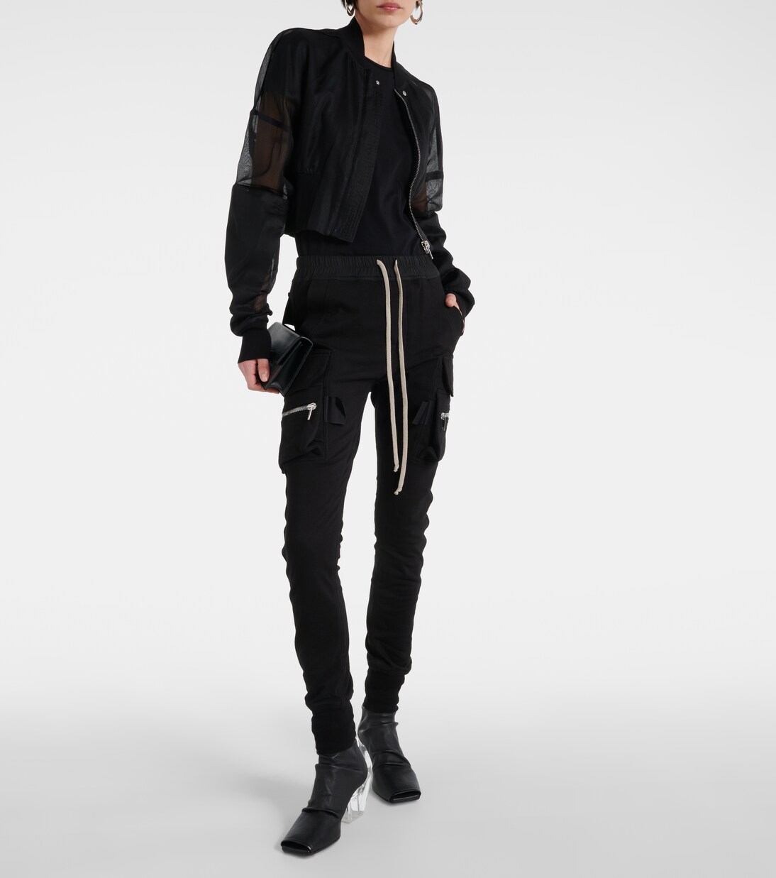 Stretch leather ankle boots  | Rick Owens