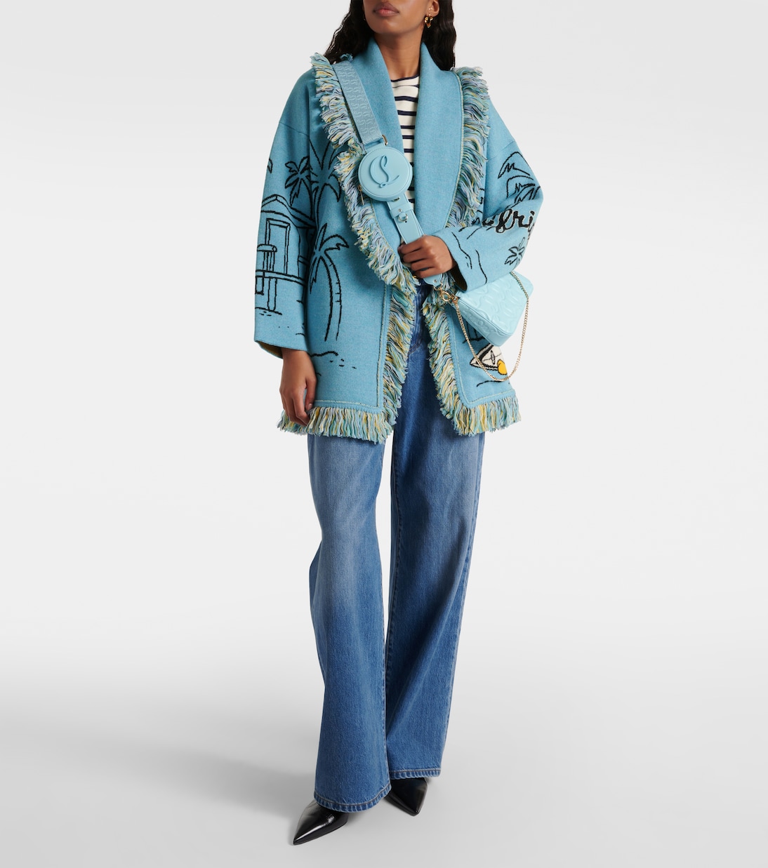 Bolso cruzado Loubila de piel | Christian Louboutin