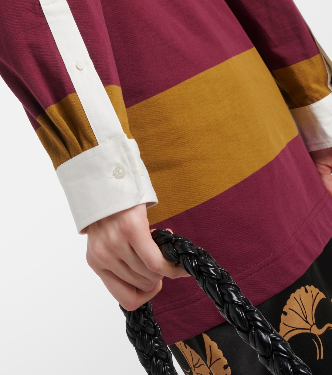 Bedrucktes Sweatshirt aus einem Baumwollgemisch | Dries Van Noten