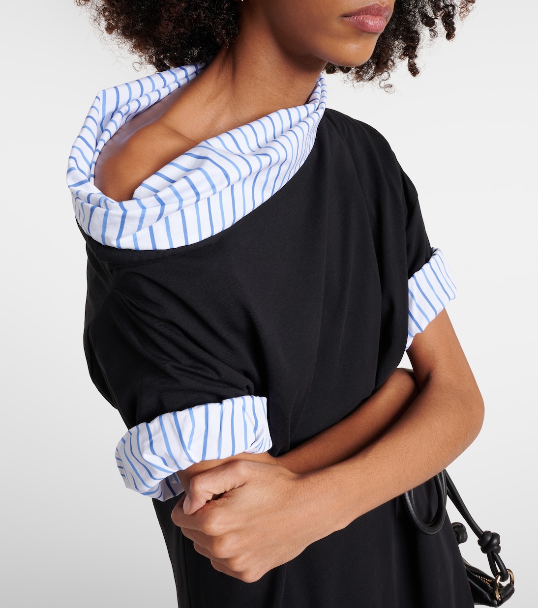 Abito midi in jersey di cotone | Dries Van Noten