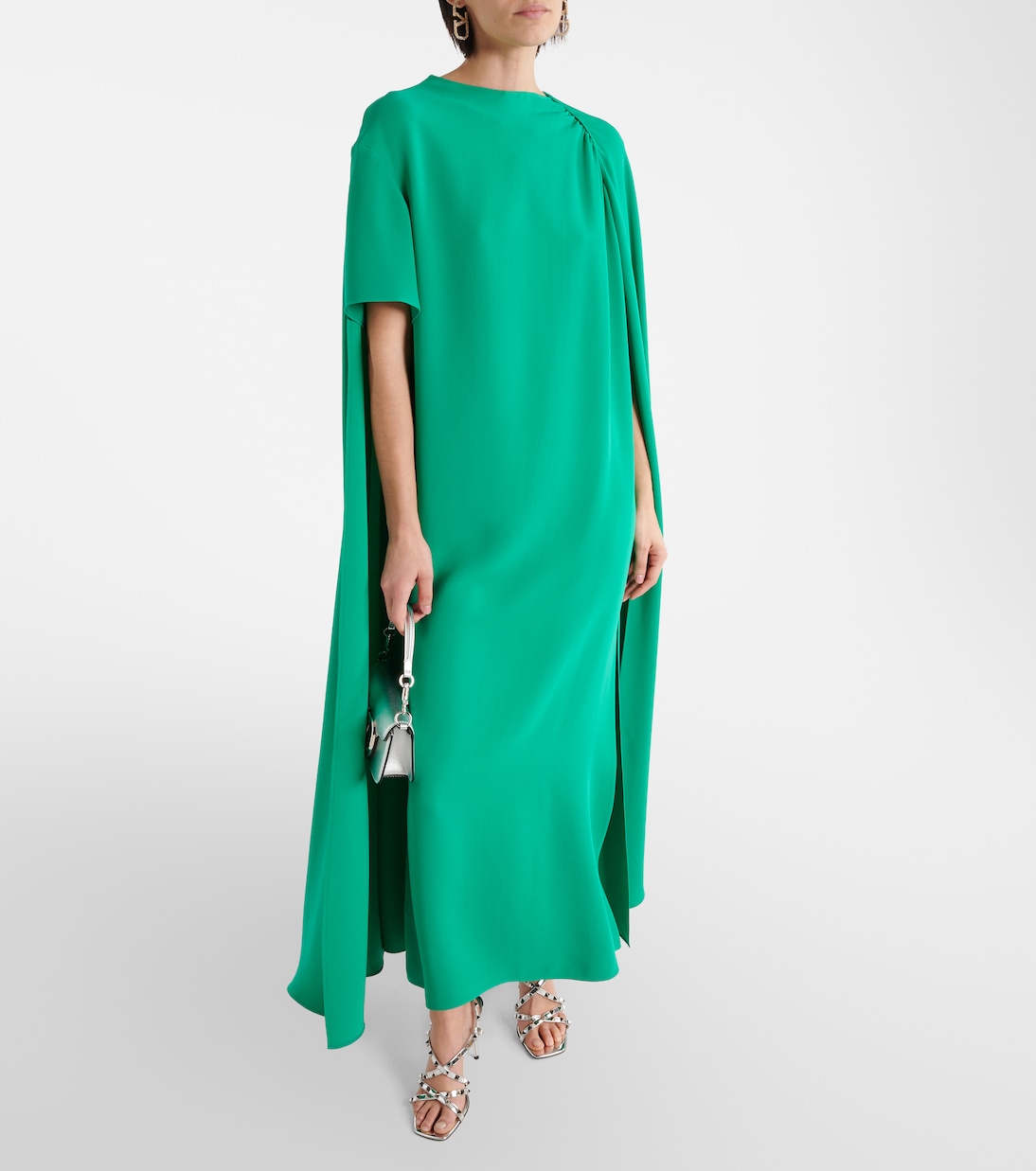 Cady Couture caped midi dress | Valentino