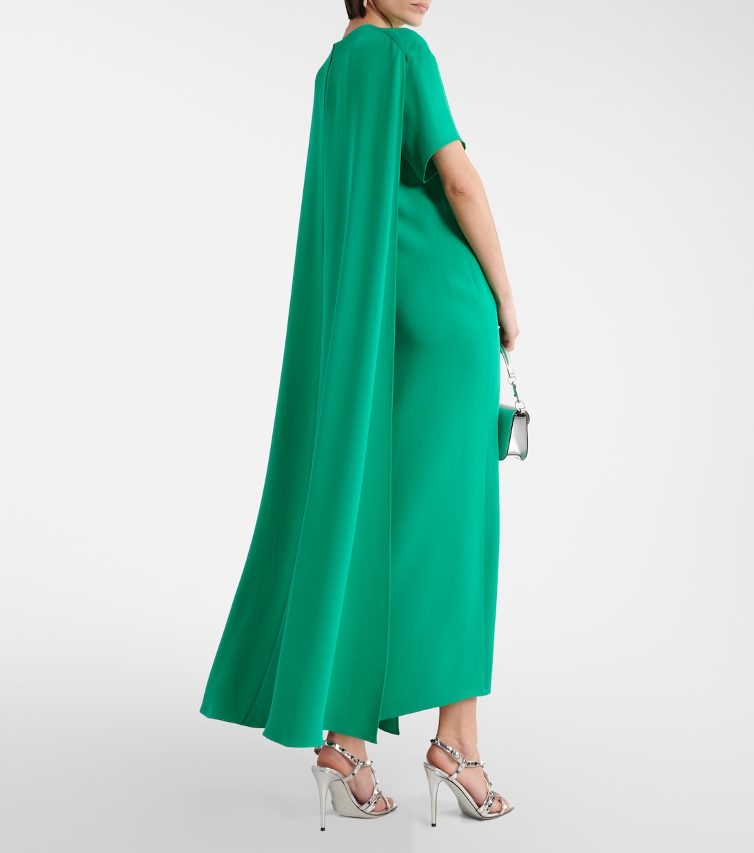 Cady Couture caped midi dress | Valentino