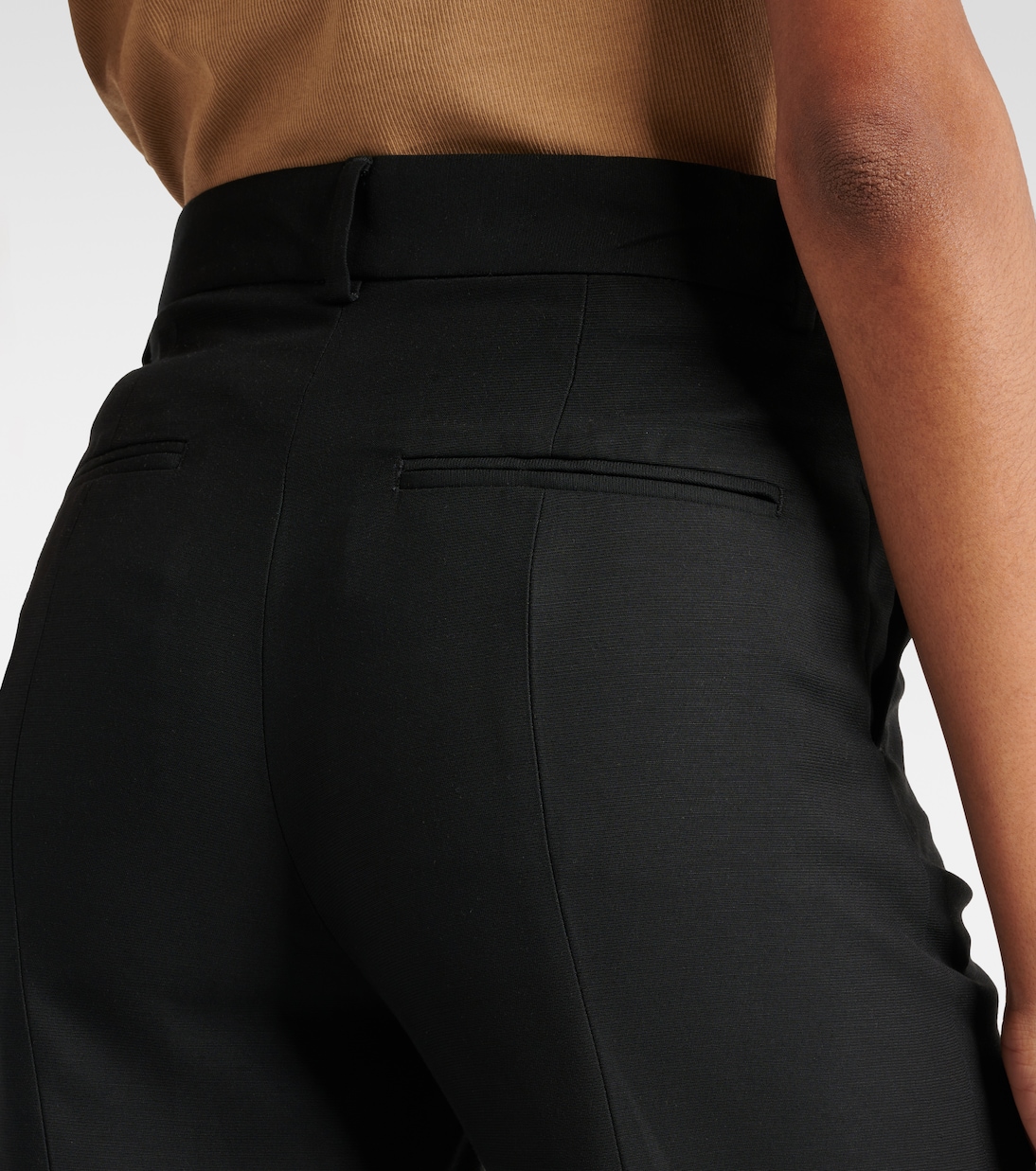 Gerade Mid-Rise-Hose | Toteme