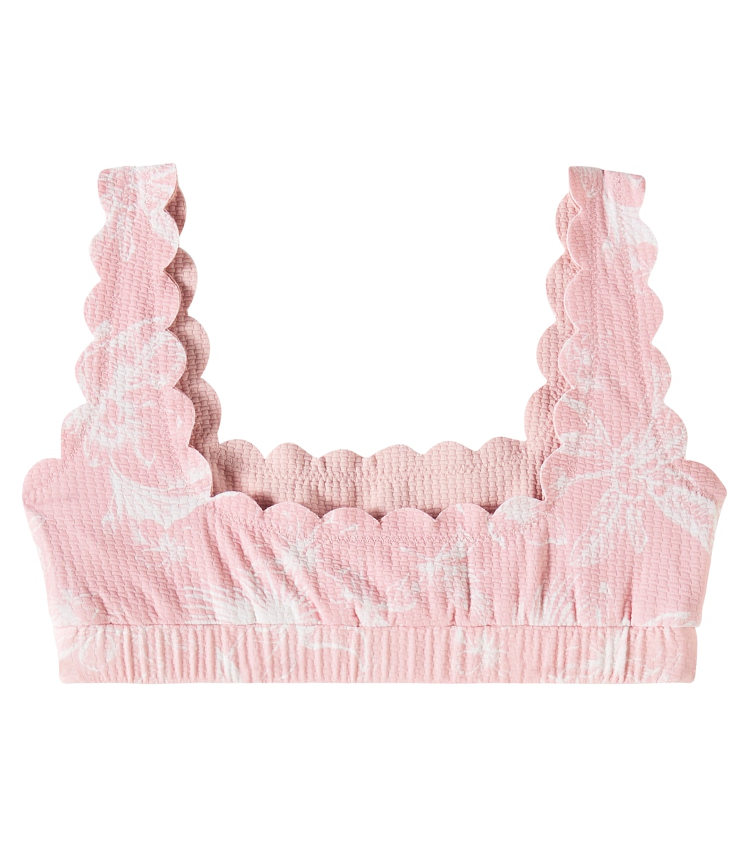 Palm Springs floral bikini top | Marysia Bumby