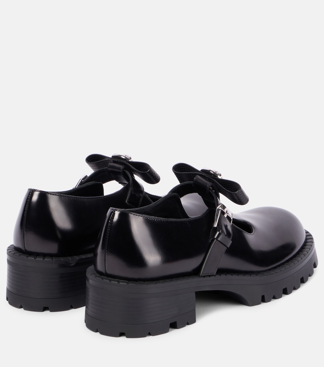 Slip-Ons Gianni Ribbon aus Leder | Versace