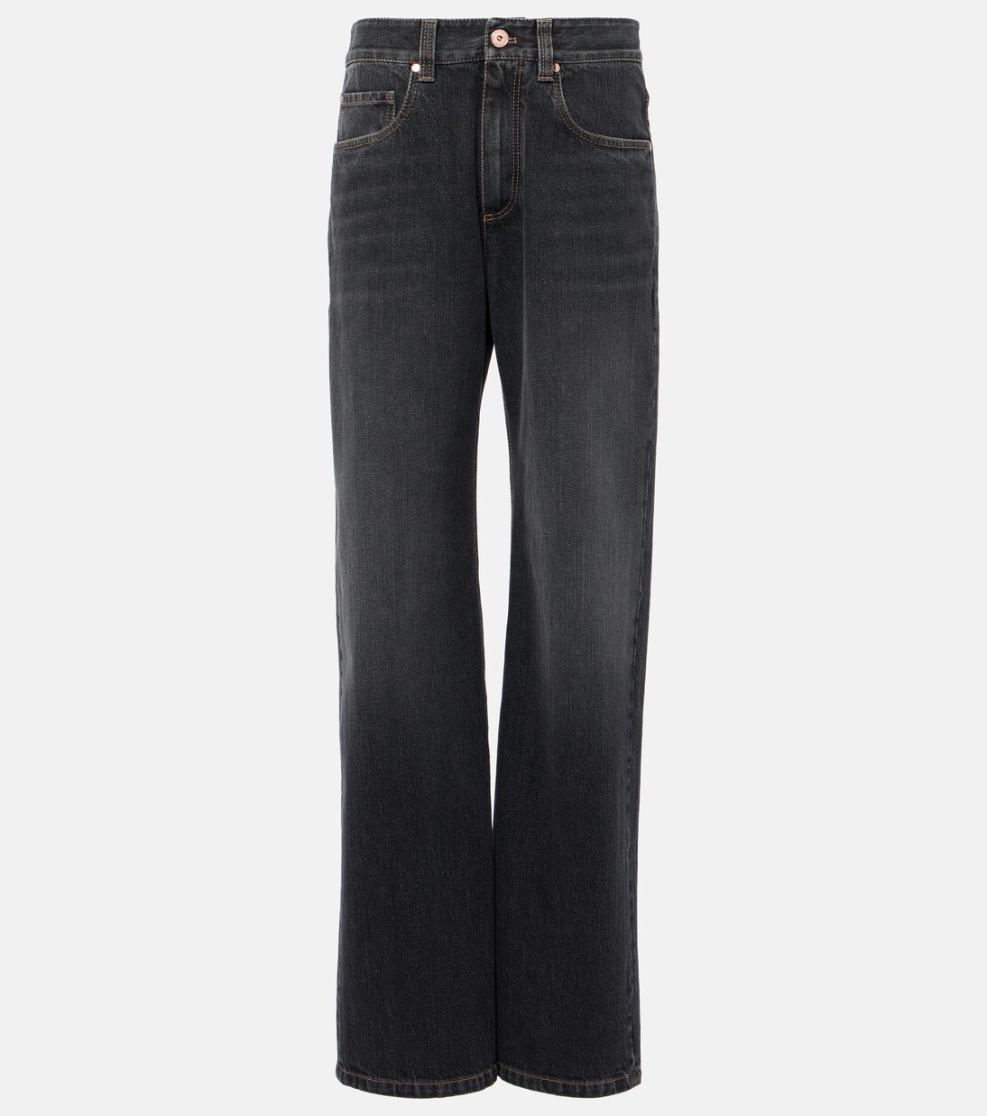 Mid-rise wide-leg jeans | Brunello Cucinelli