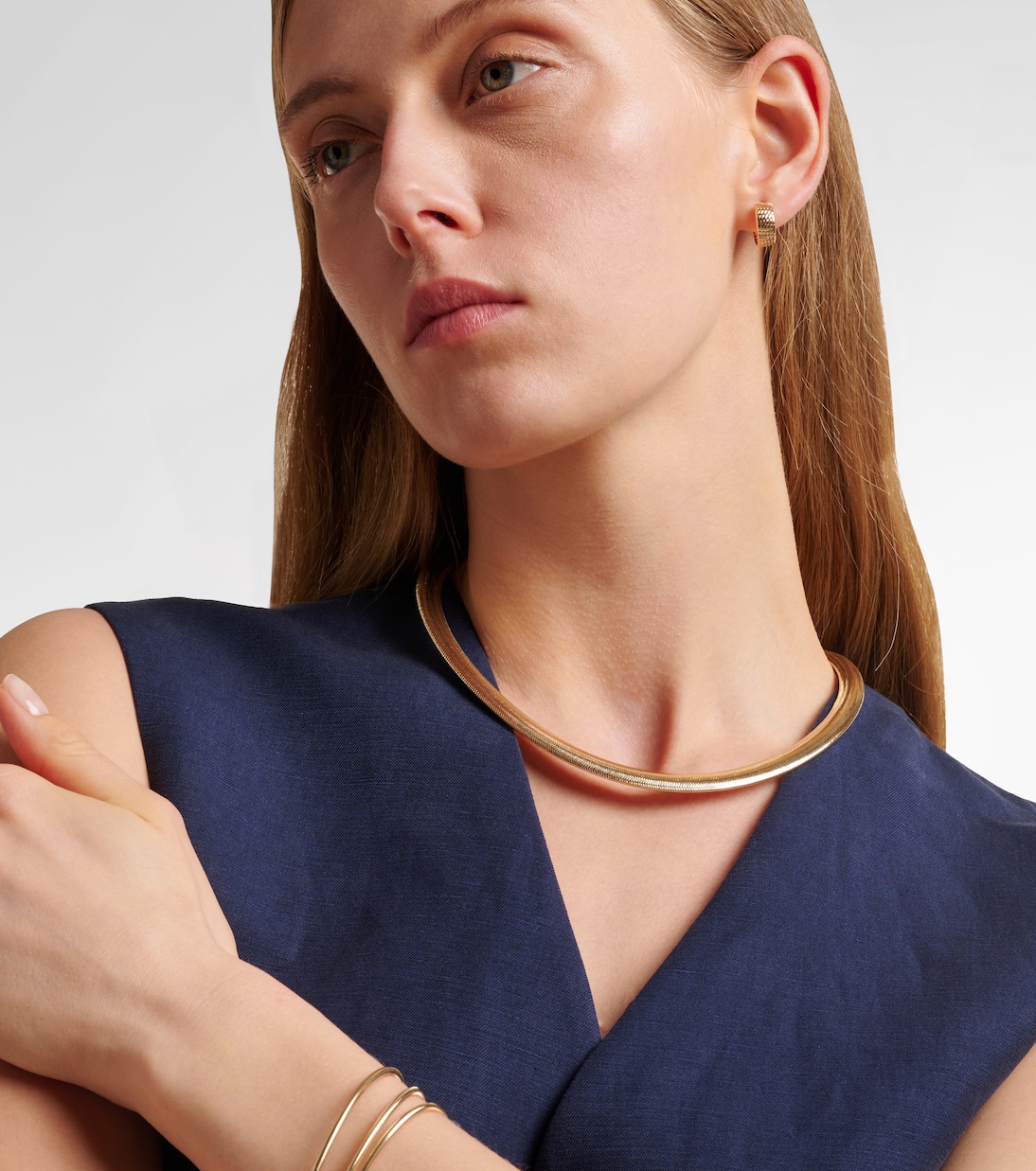 Woven In Gold 10kt gold necklace | Stone and Strand